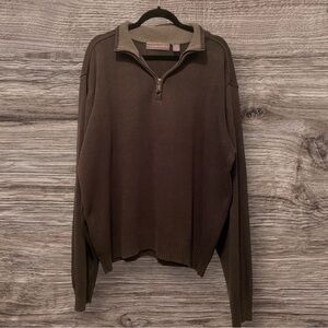 Men’s Gray Oscar de la Renta Sweater